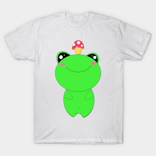 Kawaii mushroom frog T-Shirt